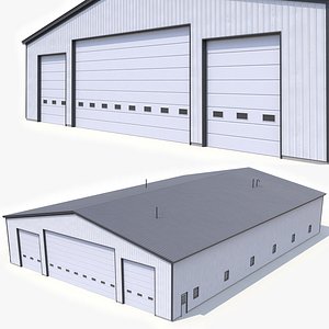 Industrial Building 56 model