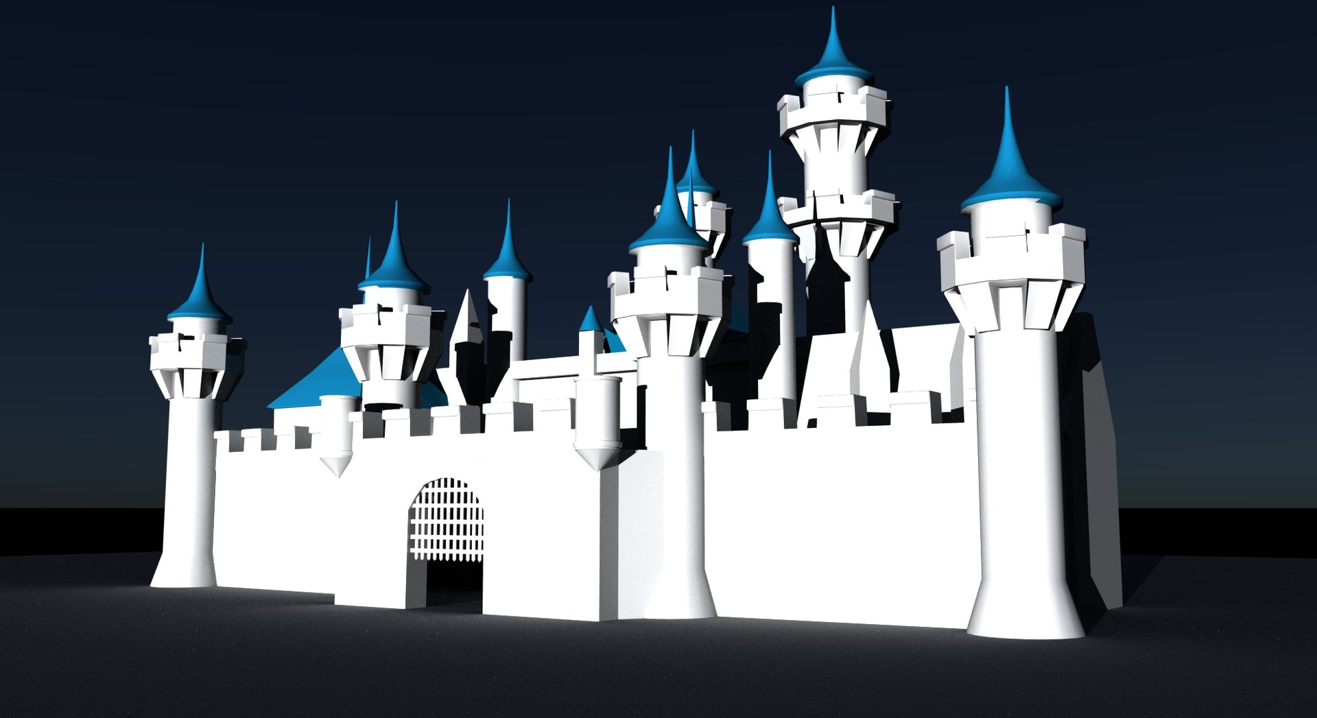 Castle 3D Model - TurboSquid 1911558