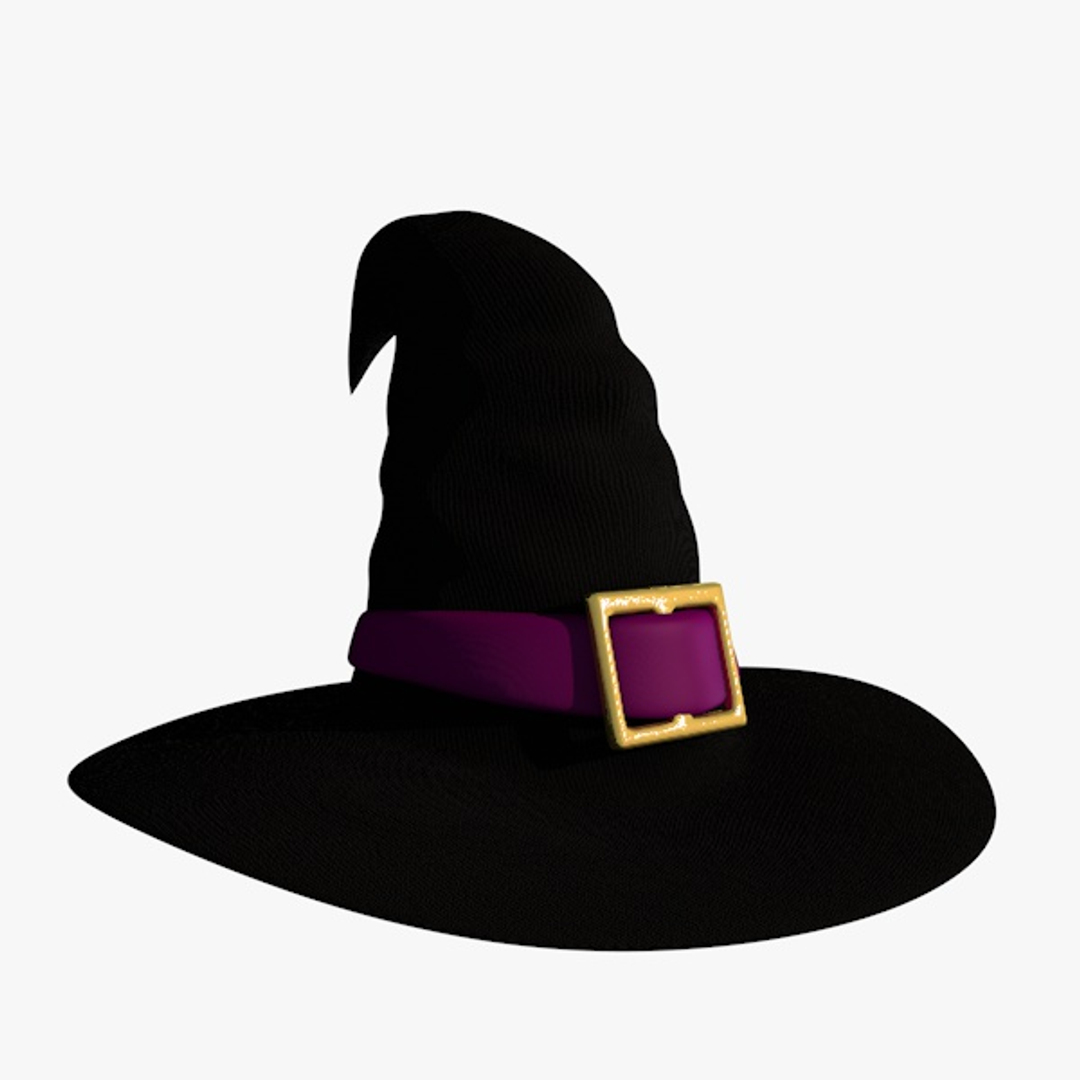 witch hat 3d model https://p.turbosquid.com/ts-thumb/wn/Noiyam/J5DLgYD1/witchhat/jpg/1411809563/1920x1080/turn_fit_q99/de40eb9ecbd868c61afa3708a1da9b75ff9bf521/witchhat-1.jpg