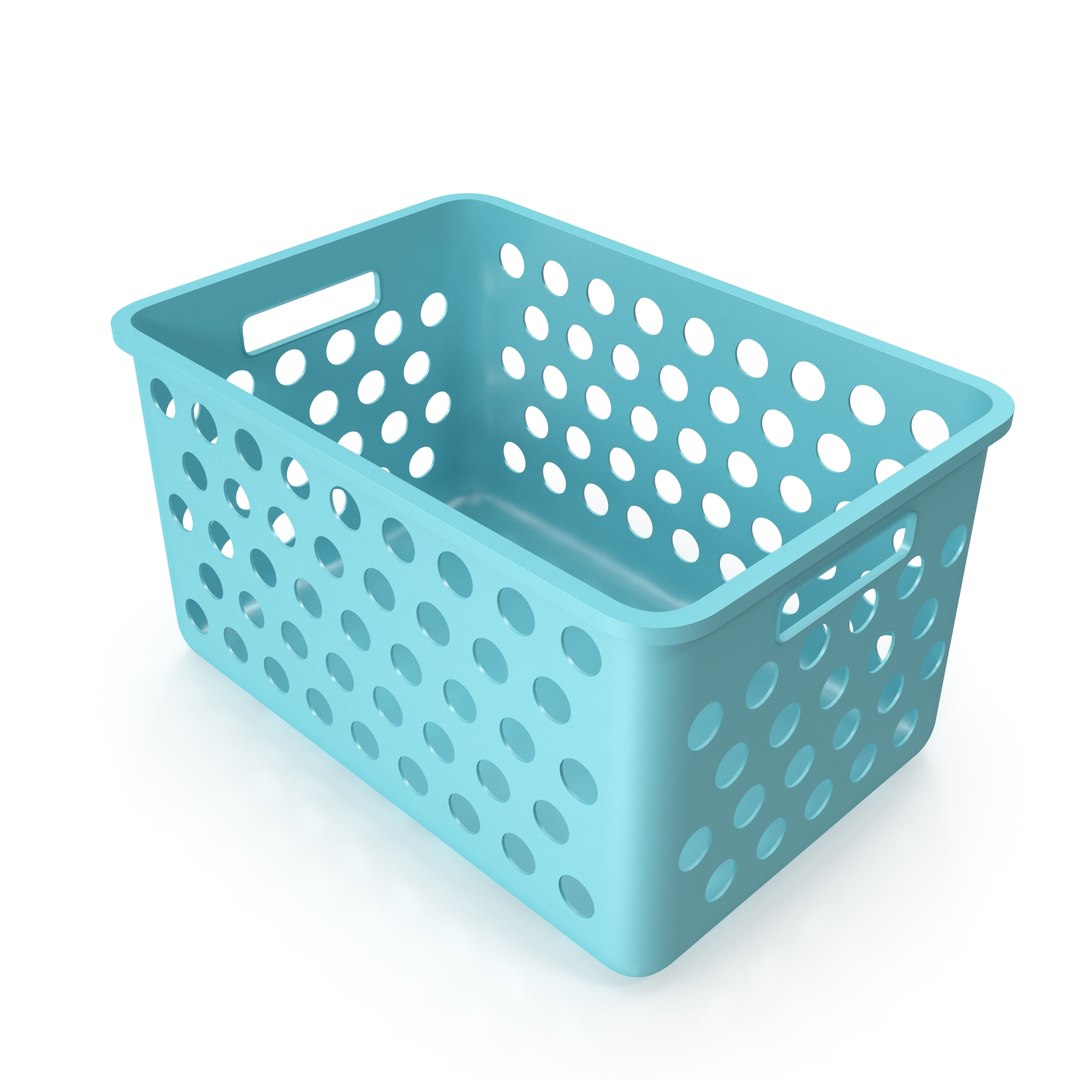 3D Plastic Basket - TurboSquid 1960904