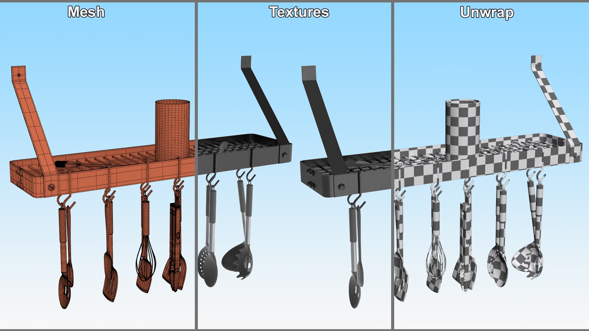 Kitchen Wall Mount Pot Rack with Cooking Utensils 3D model https://p.turbosquid.com/ts-thumb/wn/WirzpD/VO/kitchenwallmountpotrackwithcookingutensils3dsmodel011/jpg/1700737166/1920x1080/fit_q87/510b3e6ab5ff7ff39cbcb0f87200f8aafb1698f1/kitchenwallmountpotrackwithcookingutensils3dsmodel011.jpg