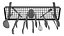Rejilla para ollas de montaje en pared para cocina con utensilios de cocina