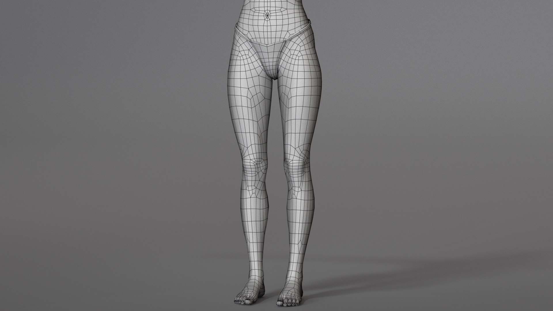 3D Female Base Rig Model - TurboSquid 1477312