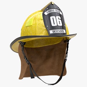 3D Firefighter Helmet