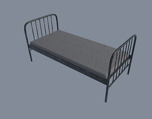 prison bed 3D model