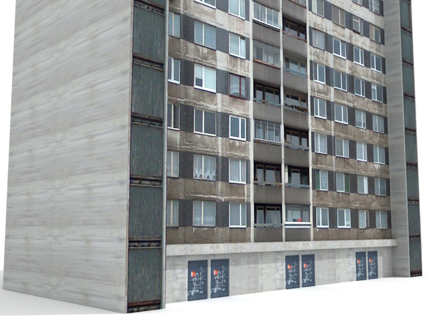 building rise 3d model