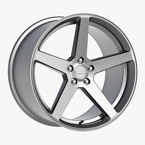 3D model FORGED WHEEL V7