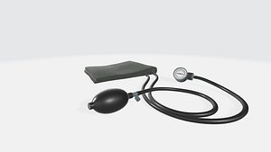 Blood pressure cuff 3D