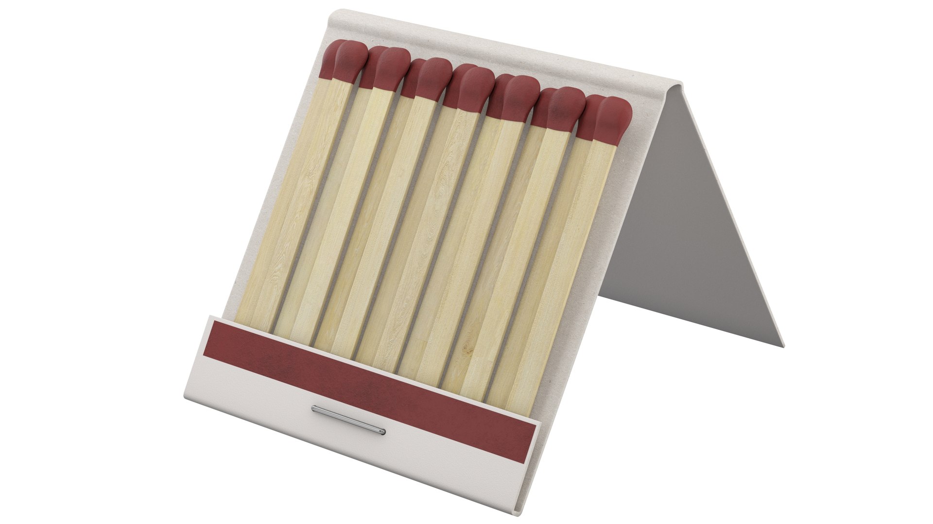 Box Of Matches 3D Model - TurboSquid 2031711
