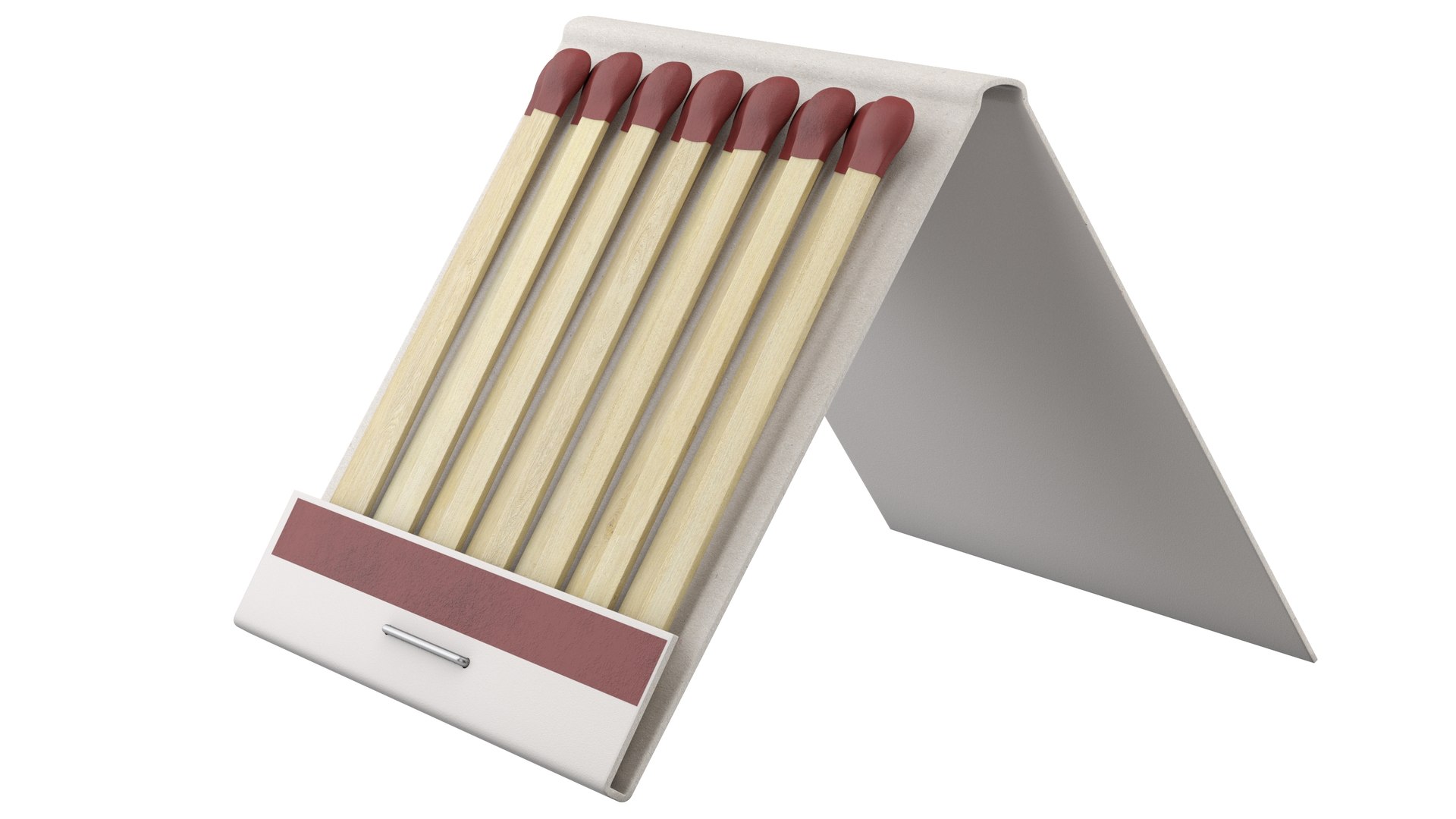 Box Of Matches 3D Model - TurboSquid 2031711
