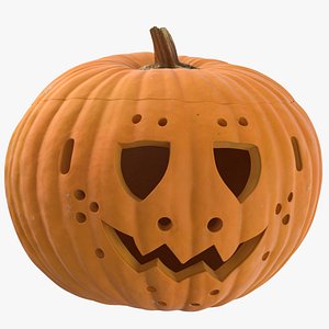 jack o lantern pumpkin 3D model