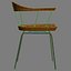 cb-28 spindle chair bassamfellows 3d obj
