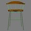 cb-28 spindle chair bassamfellows 3d obj