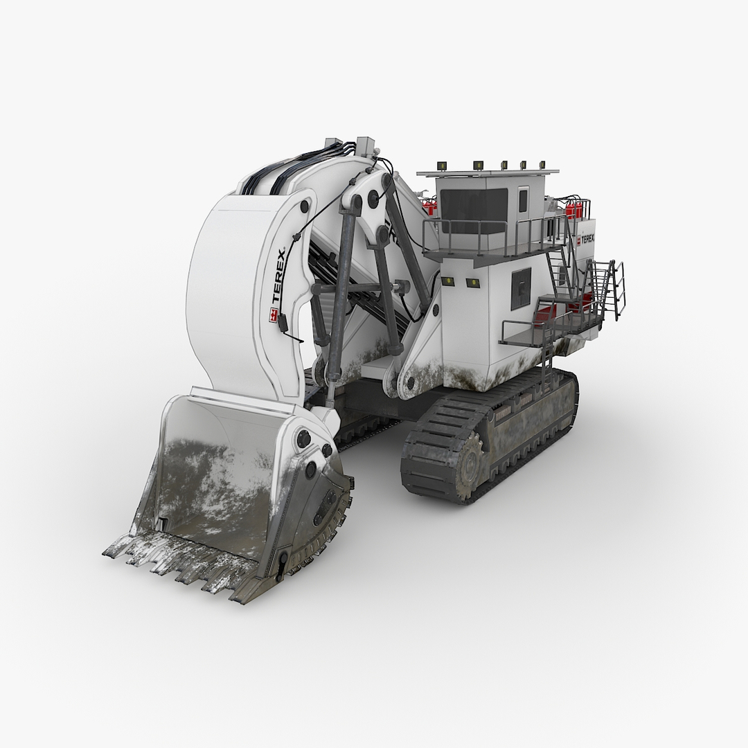 Excavator Terex Rh400 Industrial 3D | 1146803 | TurboSquid