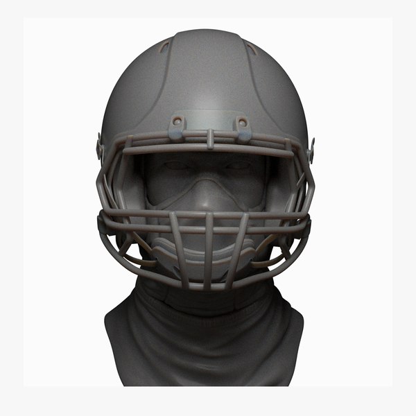 football helmet printable zbrush 3D