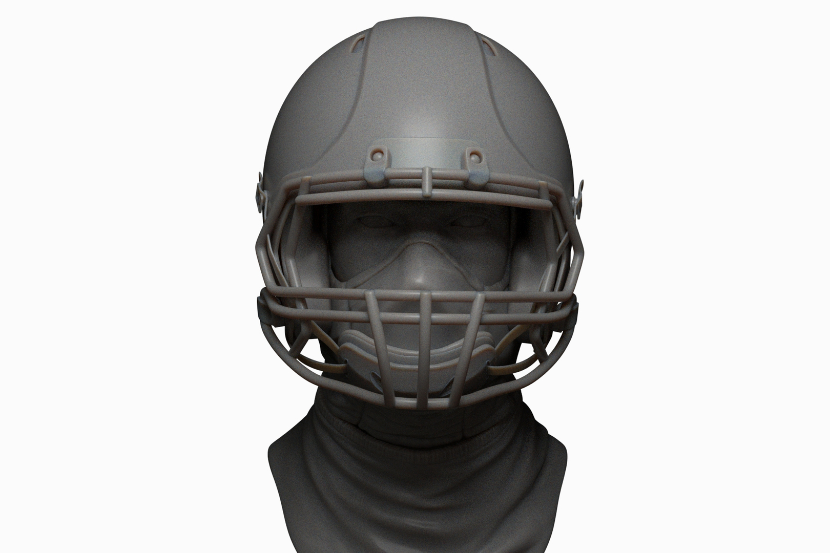 AMERICAN FOOTBALL HELMET 3D model 3D printable