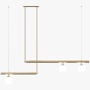 Satellite Chandelier