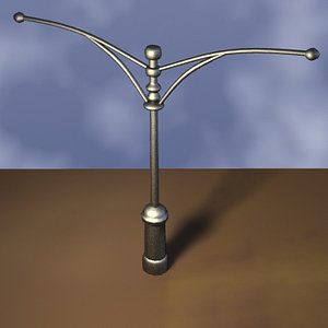 tram pole 3d lwo