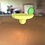 3d model of margarita glass drink