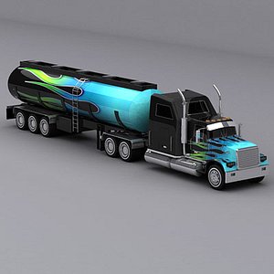Semi FlameTanker