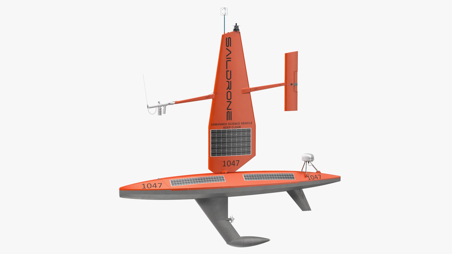 Saildrone Uncrewed Surface Vehicle 3D - TurboSquid 1948016