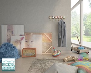 object interior set 3d model