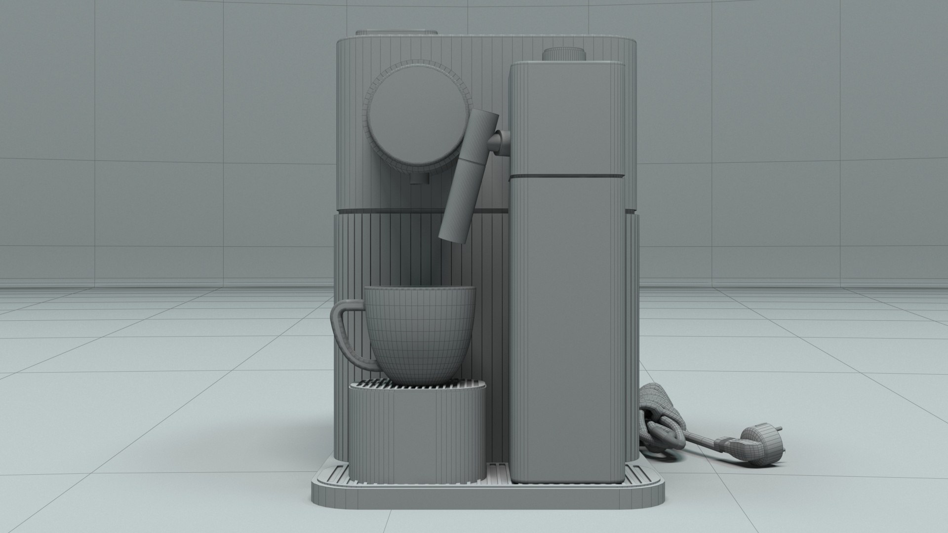 Espresso Coffee Machine 3D Model - TurboSquid 2245978