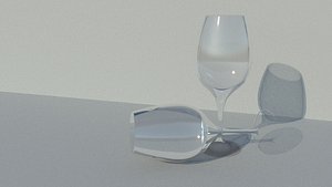 wine glass model