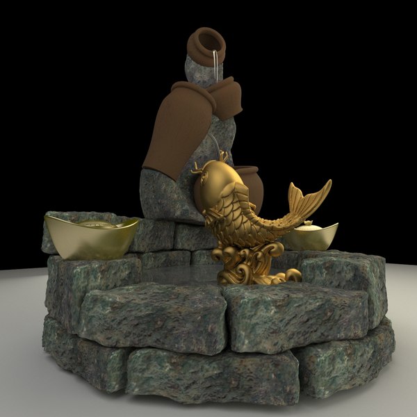 3D chinese gold ingot - TurboSquid 1614027
