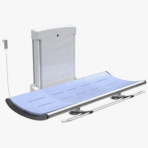 Pressalit Care 3000 Special Needs Changing Table Rigged model