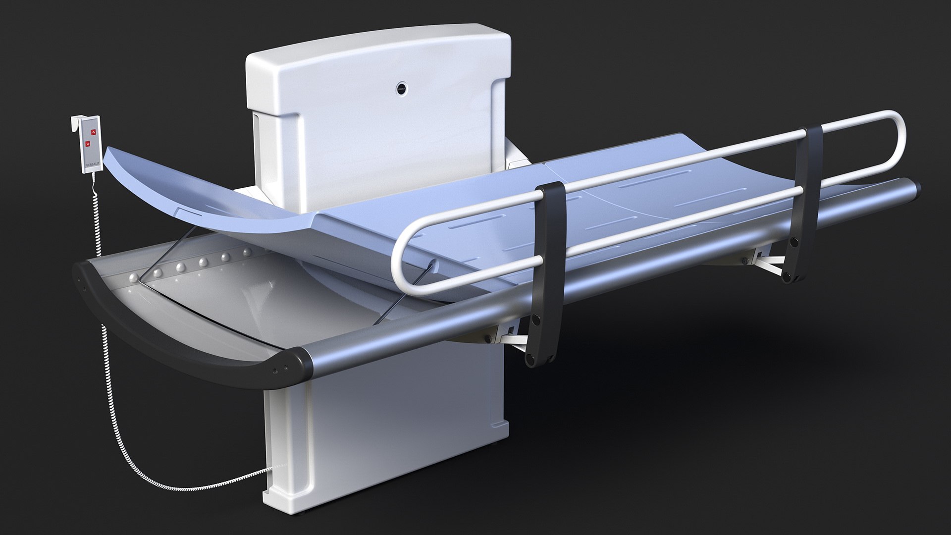 Pressalit Care 3000 Special Needs Changing Table Rigged Model
