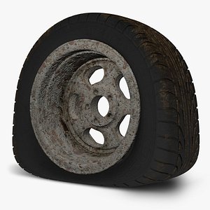 wreck flat tire rusty 3ds
