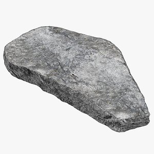 3D Rock Stone Debris Piece