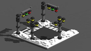 3D voxel road