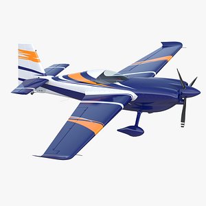 sport aerobatic aircraft generic 3D