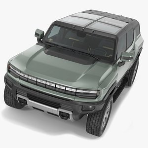 GMC Hummer EV SUV 2024 Simple Interior