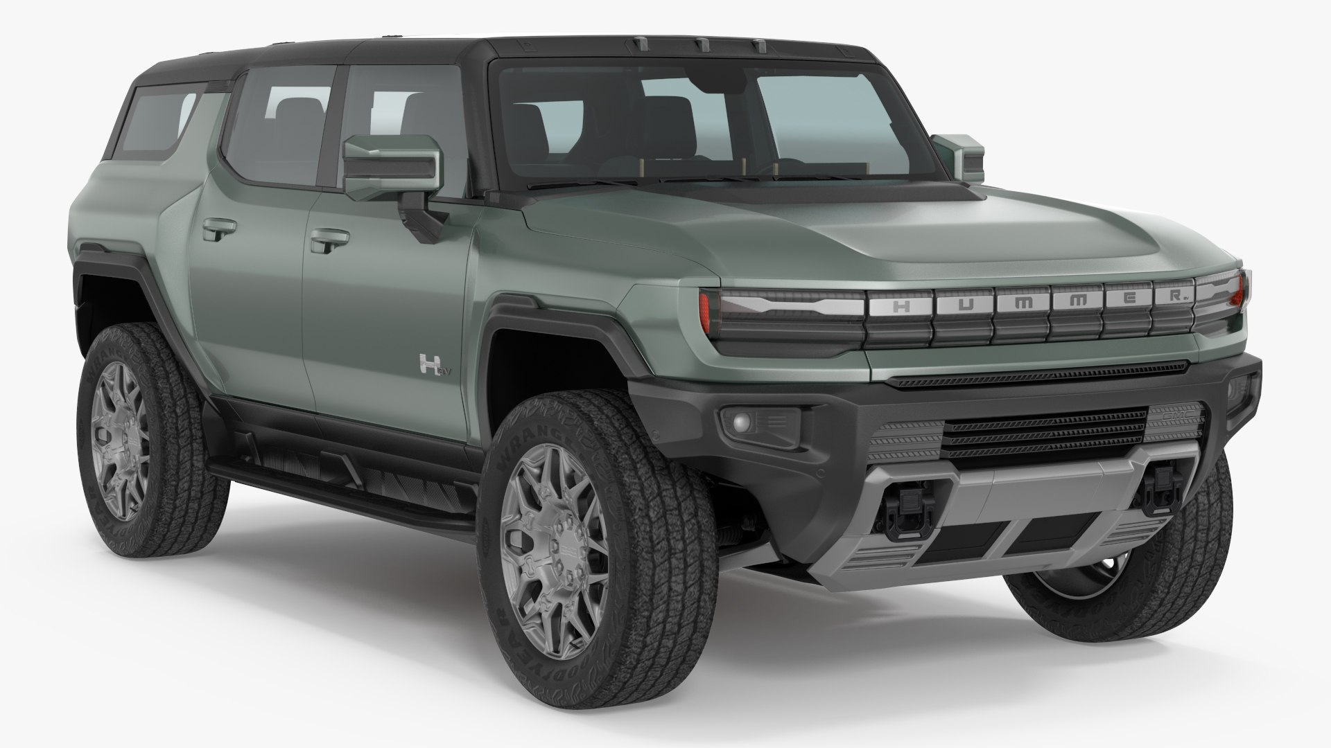 GMC Hummer EV SUV Simple Interior 3D model - TurboSquid 1905371