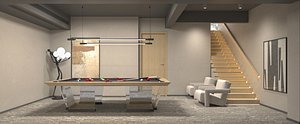 Pool Table Scene