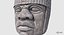 Olmec Statue - Game Ready