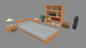 3D Sleep Room 01