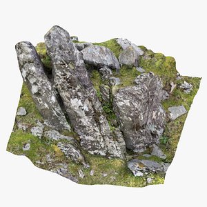 Mountain rocks 3D model