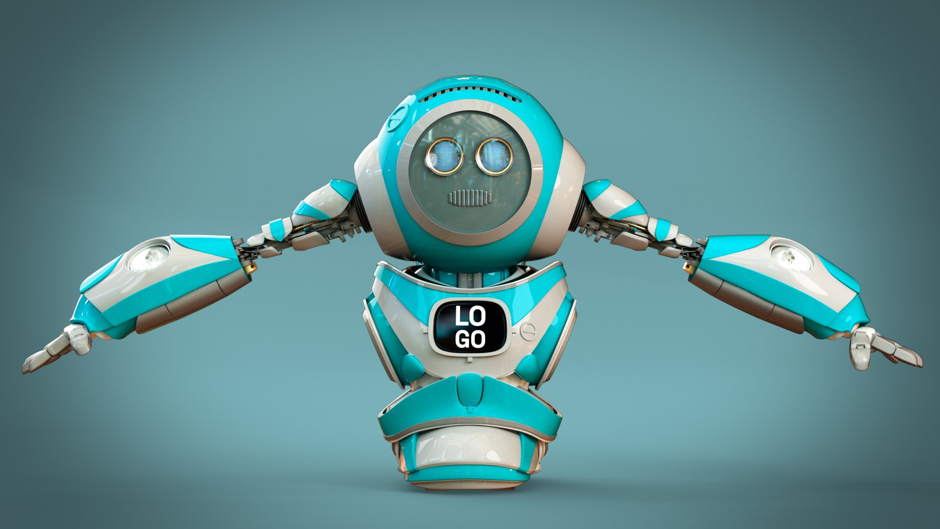 3D Robot Ai Virtual Assistant - TurboSquid 2209070