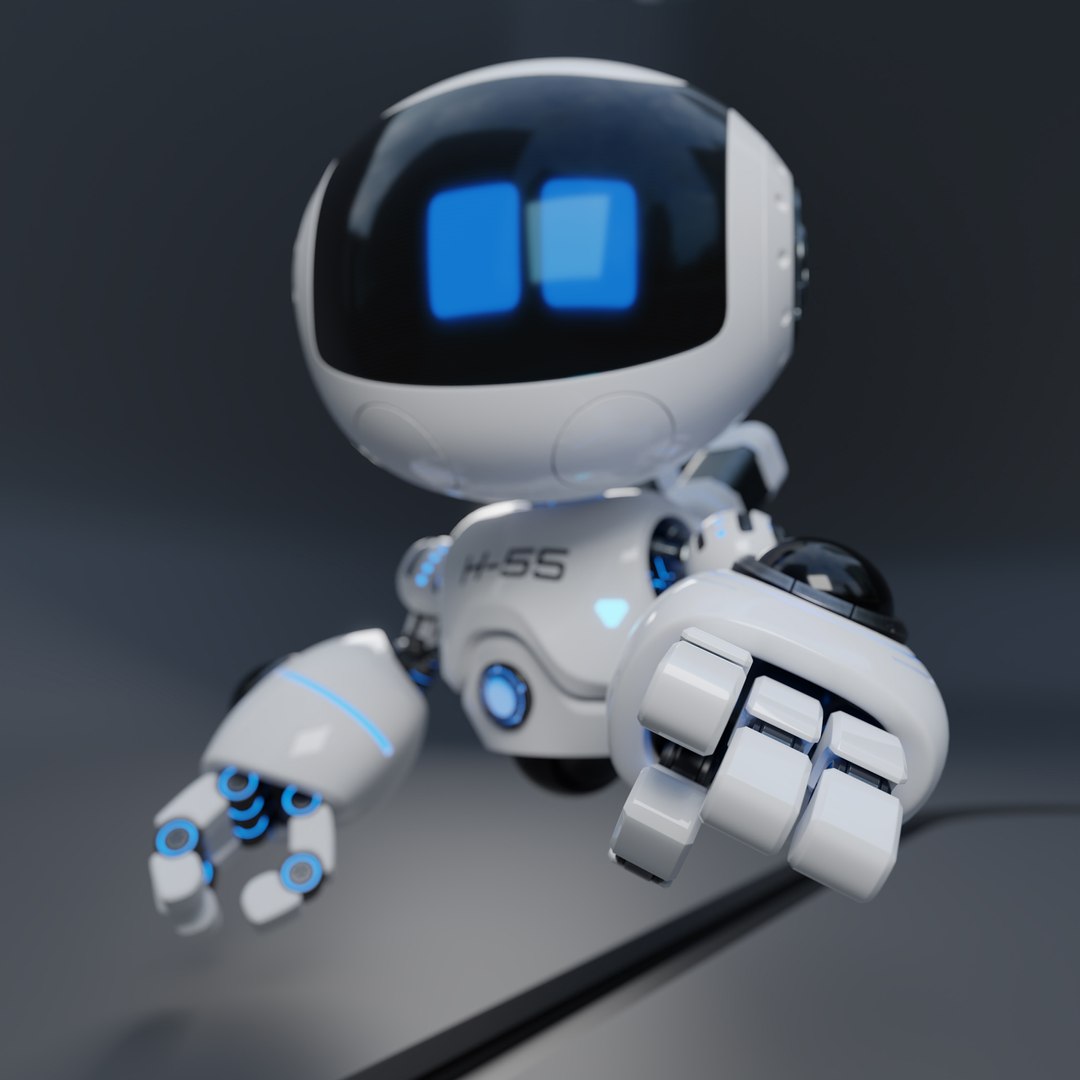 3d Model Space Robot 4 - Turbosquid 2013691