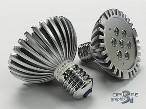 led lamp lights 3ds