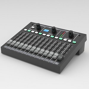 Behringer P24 Personal Monitor Mixer 3D Model