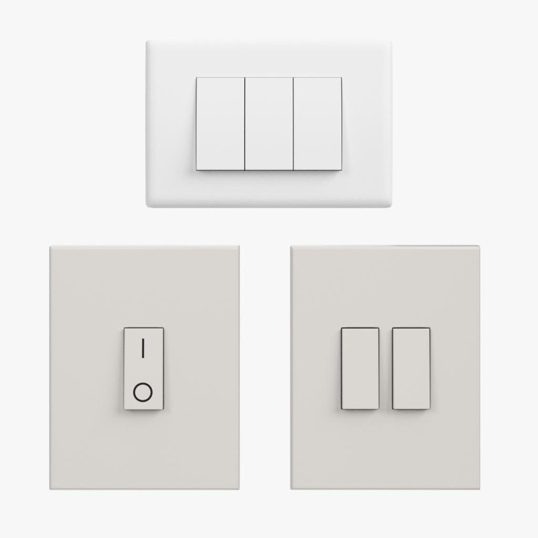 3D Light Switches - TurboSquid 1350322