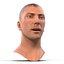 白人男性头为电影院4D索具