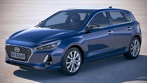 Hyundai I30 3D Models for Download
