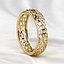 Voronoi Style Wedding Rings 3D print model