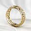 Voronoi Style Wedding Rings 3D print model
